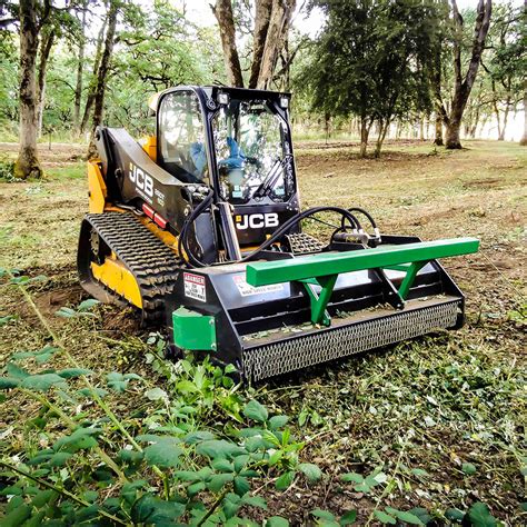 skid steer flail mower attachments|skid steer ditch bank mower.